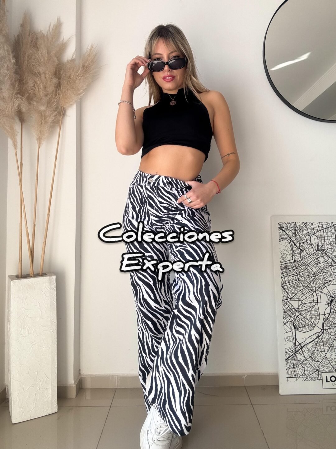 wide leg acebrado